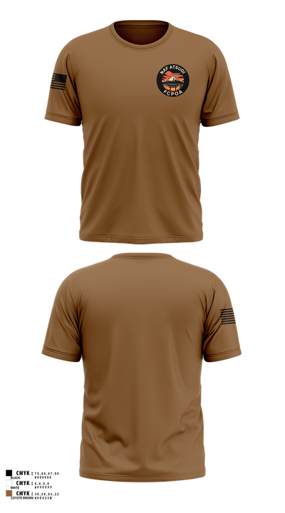 NAF ATSUGI FCPOA 70401455 Short Sleeve Performance Shirt - 5