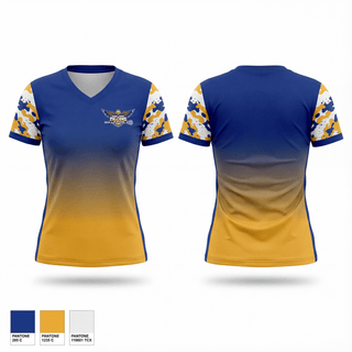 Womens Short Sleeve Vneck Shirt, Saddle Brook Falcons Lacrosse, Men's Lacrosse, Teamtime, Team time, sublimation, custom sports apparel, team uniforms, spirit wear, spiritwear, sports uniforms, custom shirts, team store, custom team store, fundraiser sports, apparel fundraiser