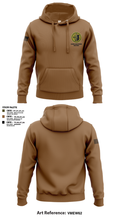 Illinois Counterdrug Task Force 54341154 Hoodie - 15