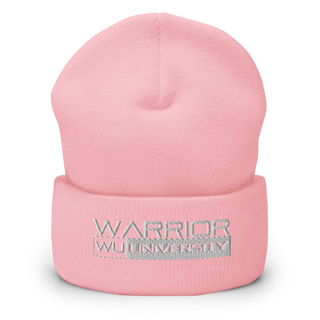 Warrior University Cuffed Beanie | Yupoong 1501KC