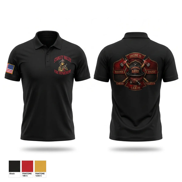 Short Sleeve Performance Polo, Jacob, Fire Department, Teamtime, Team time, sublimation, custom sports apparel, team uniforms, spirit wear, spiritwear, sports uniforms, custom shirts, team store, custom team store, fundraiser sports, apparel fundraiser