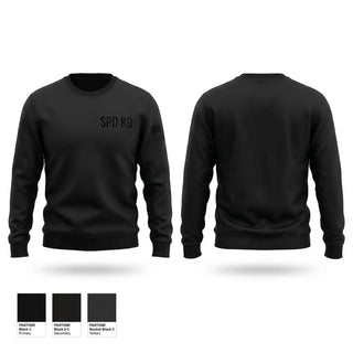 Crew Neck Sweatshirt, SPD K9, Police, Teamtime, Team time, sublimation, custom sports apparel, team uniforms, spirit wear, spiritwear, sports uniforms, custom shirts, team store, custom team store, fundraiser sports, apparel fundraiser