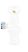 Washington-Wilkes Comprehensive High School Basketball 67951980 Women's Short Sleeve V-neck Shirt - 18