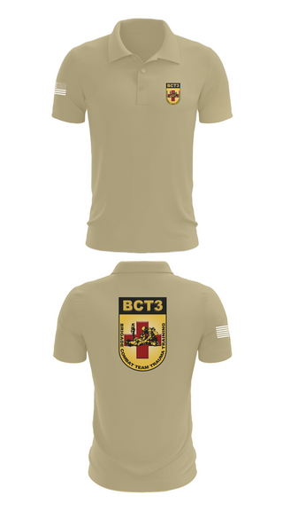 Short Sleeve Performance Polo, BCT3, Army, Teamtime, Team time, sublimation, custom sports apparel, team uniforms, spirit wear, spiritwear, sports uniforms, custom shirts, team store, custom team store, fundraiser sports, apparel fundraiser