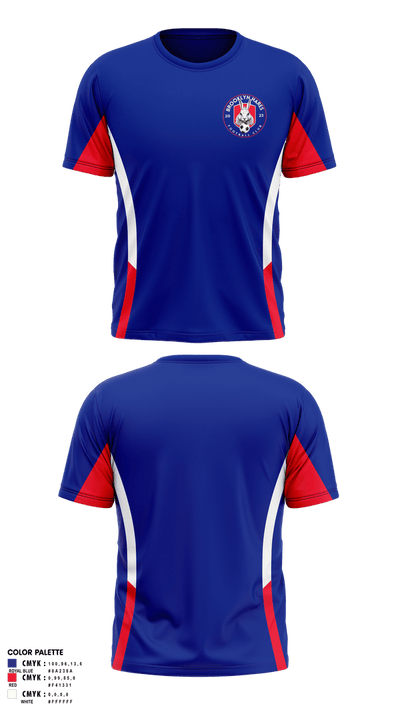 Brooklyn Hares FC 52576140 Short Sleeve Performance Shirt - 2