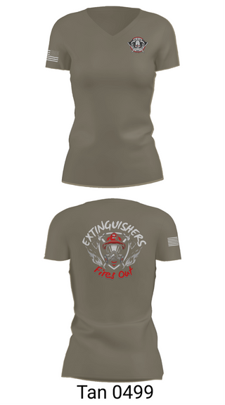 Womens Short Sleeve Vneck Shirt, HQ PLT, HHC, 508th MP BN (D), , Teamtime, Team time, sublimation, custom sports apparel, team uniforms, spirit wear, spiritwear, sports uniforms, custom shirts, team store, custom team store, fundraiser sports, apparel fundraiser