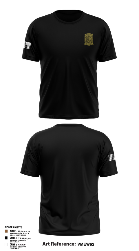 Short Sleeve Performance Shirt, 665th SMC, Army, Teamtime, Team time, sublimation, custom sports apparel, team uniforms, spirit wear, spiritwear, sports uniforms, custom shirts, team store, custom team store, fundraiser sports, apparel fundraiser