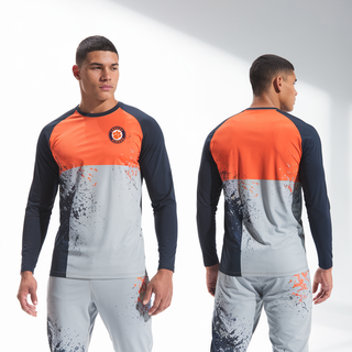 Long Sleeve Performance Polo, Legacy High School Football, , Teamtime, Team time, sublimation, custom sports apparel, team uniforms, spirit wear, spiritwear, sports uniforms, custom shirts, team store, custom team store, fundraiser sports, apparel fundraiser