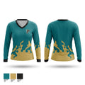 Ct falcons Women's Long Sleeve V-neck Shirt - 1