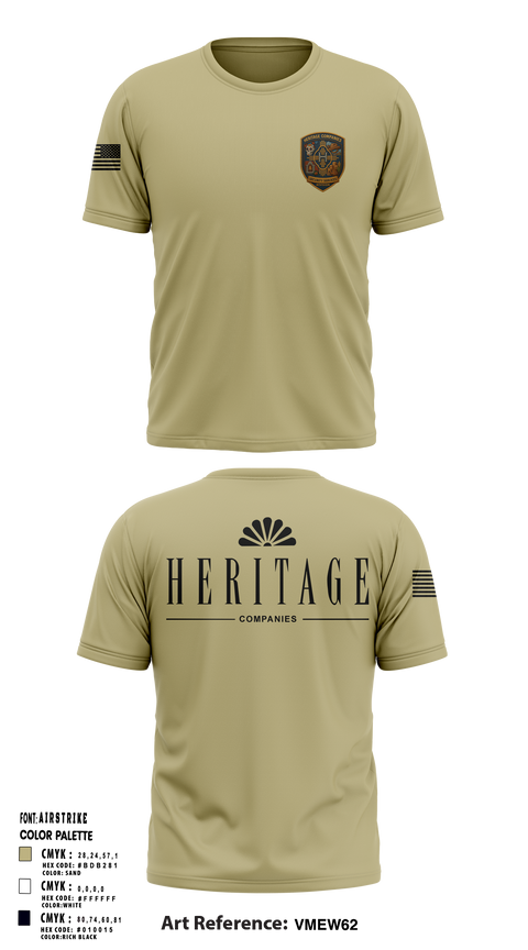Short Sleeve Performance Shirt, Heritage Companies Security Services Division, , Teamtime, Team time, sublimation, custom sports apparel, team uniforms, spirit wear, spiritwear, sports uniforms, custom shirts, team store, custom team store, fundraiser sports, apparel fundraiser