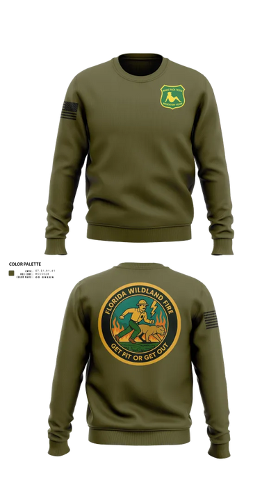 Florida 43193652 Crew Neck Sweatshirt - 101