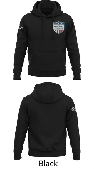 Hoodie, The Debrief Project, , Teamtime, Team time, sublimation, custom sports apparel, team uniforms, spirit wear, spiritwear, sports uniforms, custom shirts, team store, custom team store, fundraiser sports, apparel fundraiser