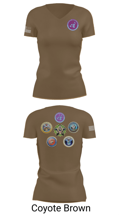USMOG 65011829 Women's Short Sleeve V-neck Shirt - 8