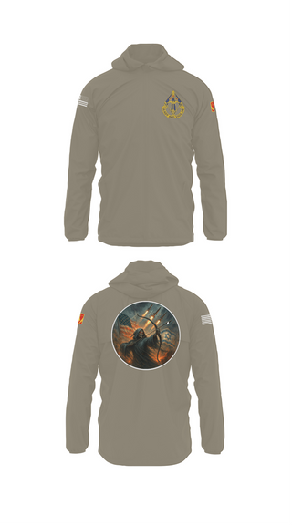 Windbreaker, HHB, 31st ADA BDE, , Teamtime, Team time, sublimation, custom sports apparel, team uniforms, spirit wear, spiritwear, sports uniforms, custom shirts, team store, custom team store, fundraiser sports, apparel fundraiser