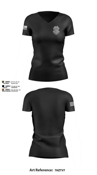 Womens Short Sleeve Vneck Shirt, LEA Fort Riley, Army, Teamtime, Team time, sublimation, custom sports apparel, team uniforms, spirit wear, spiritwear, sports uniforms, custom shirts, team store, custom team store, fundraiser sports, apparel fundraiser