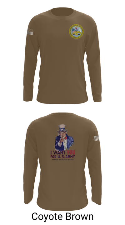 US Army I Want You 76454793 Long Sleeve Performance Shirt 6
