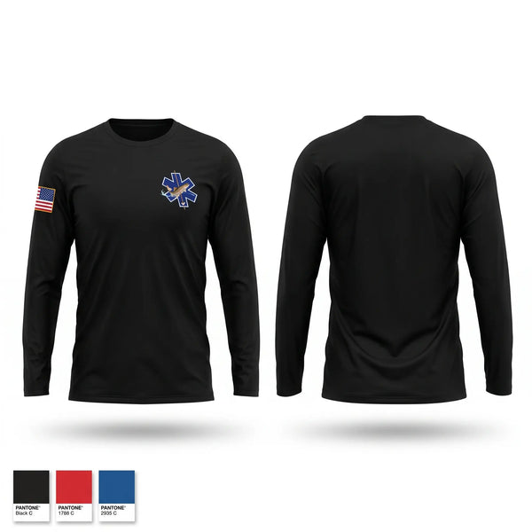 Long Sleeve Performance Shirt, Spearfish, EMS/EMT, Teamtime, Team time, sublimation, custom sports apparel, team uniforms, spirit wear, spiritwear, sports uniforms, custom shirts, team store, custom team store, fundraiser sports, apparel fundraiser