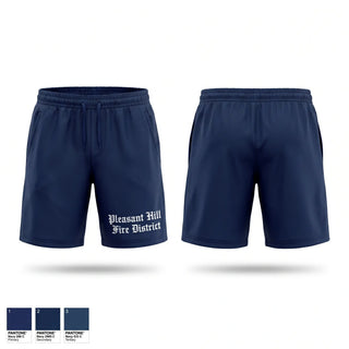 Athletic Shorts With Pockets, Pleasant Hill Fire District, Fire Department, Teamtime, Team time, sublimation, custom sports apparel, team uniforms, spirit wear, spiritwear, sports uniforms, custom shirts, team store, custom team store, fundraiser sports, apparel fundraiser