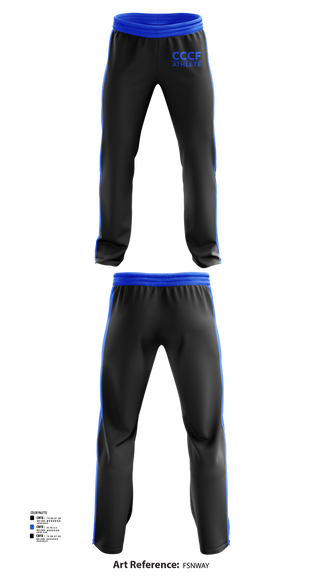 Sweatpants, CCCF, Track & Field, Teamtime, Team time, sublimation, custom sports apparel, team uniforms, spirit wear, spiritwear, sports uniforms, custom shirts, team store, custom team store, fundraiser sports, apparel fundraiser