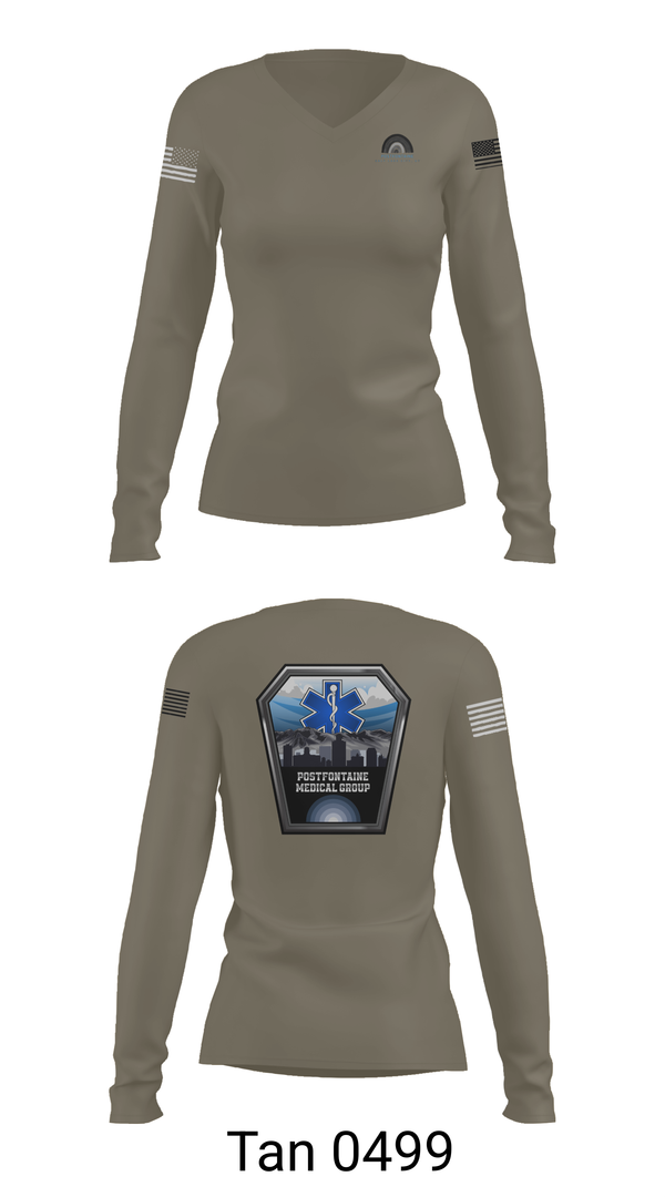 Womens Long Sleeve Vneck Shirt, , , Teamtime, Team time, sublimation, custom sports apparel, team uniforms, spirit wear, spiritwear, sports uniforms, custom shirts, team store, custom team store, fundraiser sports, apparel fundraiser