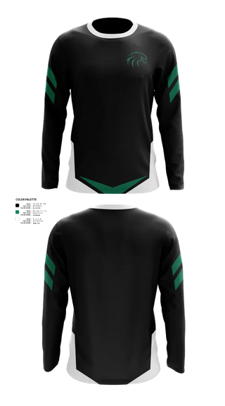 Long Sleeve Performance Shirt, NSU Riverhawks Football, , Teamtime, Team time, sublimation, custom sports apparel, team uniforms, spirit wear, spiritwear, sports uniforms, custom shirts, team store, custom team store, fundraiser sports, apparel fundraiser