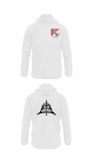 Windbreaker, 1/11 ACR Assassin Troop, Army, Teamtime, Team time, sublimation, custom sports apparel, team uniforms, spirit wear, spiritwear, sports uniforms, custom shirts, team store, custom team store, fundraiser sports, apparel fundraiser