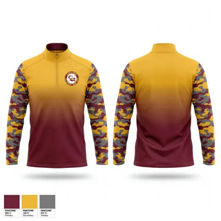 Quarter Zip Jacket, Clovis West Babe Ruth / Cal Ripken Youth Baseball League, Baseball, Teamtime, Team time, sublimation, custom sports apparel, team uniforms, spirit wear, spiritwear, sports uniforms, custom shirts, team store, custom team store, fundraiser sports, apparel fundraiser