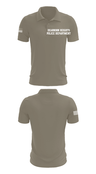Short Sleeve Performance Polo, Dearborn Heights Police Department, Police, Teamtime, Team time, sublimation, custom sports apparel, team uniforms, spirit wear, spiritwear, sports uniforms, custom shirts, team store, custom team store, fundraiser sports, apparel fundraiser