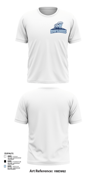 Short Sleeve Performance Shirt, West Orange Mountaineers Basketball, Women's Basketball, Teamtime, Team time, sublimation, custom sports apparel, team uniforms, spirit wear, spiritwear, sports uniforms, custom shirts, team store, custom team store, fundraiser sports, apparel fundraiser