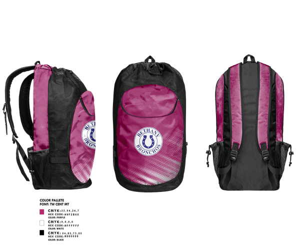 Gear Bag, Bethany High School Swimming, Swimming, Teamtime, Team time, sublimation, custom sports apparel, team uniforms, spirit wear, spiritwear, sports uniforms, custom shirts, team store, custom team store, fundraiser sports, apparel fundraiser