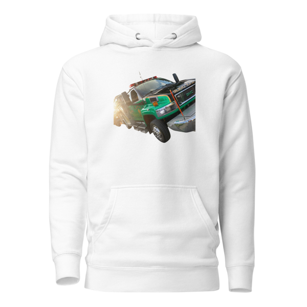 Unisex Hoodie - 1 - White