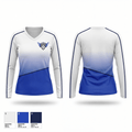 North County Senior Softball 95278981 Women's Long Sleeve V-neck Shirt - 1