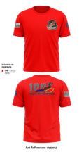100th Missile Defense Brigade 43971287 Short Sleeve Performance Shirt - 102