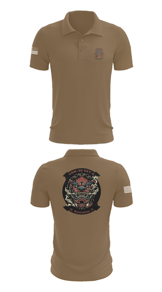 Short Sleeve Performance Polo, VRM-30 DET V, Navy, Teamtime, Team time, sublimation, custom sports apparel, team uniforms, spirit wear, spiritwear, sports uniforms, custom shirts, team store, custom team store, fundraiser sports, apparel fundraiser