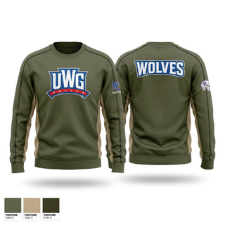 Crew Neck Sweatshirt, UWG. Wolves, , Teamtime, Team time, sublimation, custom sports apparel, team uniforms, spirit wear, spiritwear, sports uniforms, custom shirts, team store, custom team store, fundraiser sports, apparel fundraiser