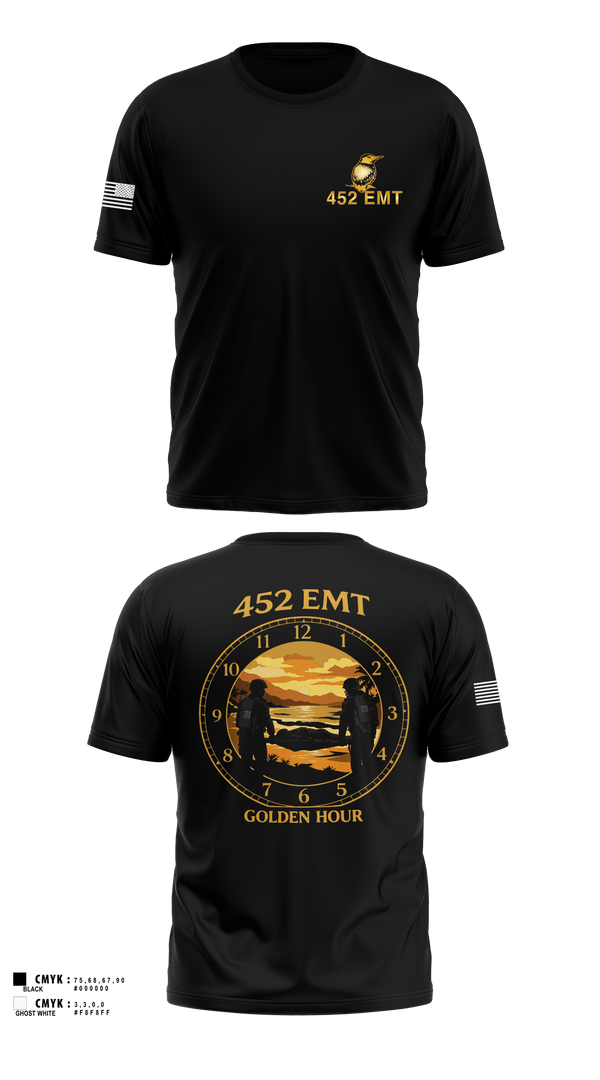Old School Cotton Feel Shirt, 452 MED DET, Army, Teamtime, Team time, sublimation, custom sports apparel, team uniforms, spirit wear, spiritwear, sports uniforms, custom shirts, team store, custom team store, fundraiser sports, apparel fundraiser