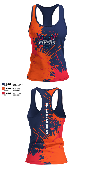 Heartland Flyers 65823739 Women's Track Singlet - 5