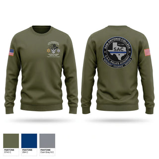 Crew Neck Sweatshirt, SAC Police Instructor, Police, Teamtime, Team time, sublimation, custom sports apparel, team uniforms, spirit wear, spiritwear, sports uniforms, custom shirts, team store, custom team store, fundraiser sports, apparel fundraiser
