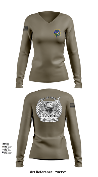 Womens Long Sleeve Vneck Shirt, 14th ASOS, , Teamtime, Team time, sublimation, custom sports apparel, team uniforms, spirit wear, spiritwear, sports uniforms, custom shirts, team store, custom team store, fundraiser sports, apparel fundraiser