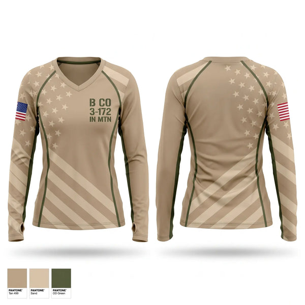 Old School Cotton Feel Shirt, B CO 3-172 IN (MTN), National Guard, Teamtime, Team time, sublimation, custom sports apparel, team uniforms, spirit wear, spiritwear, sports uniforms, custom shirts, team store, custom team store, fundraiser sports, apparel fundraiser