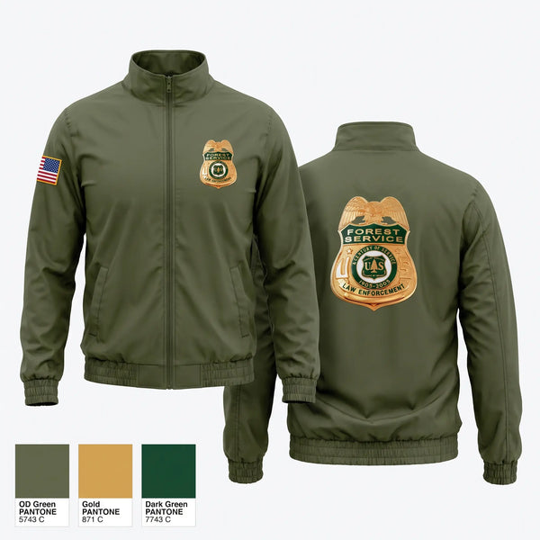 Windbreaker, U.S. Forest Service, Police, Teamtime, Team time, sublimation, custom sports apparel, team uniforms, spirit wear, spiritwear, sports uniforms, custom shirts, team store, custom team store, fundraiser sports, apparel fundraiser