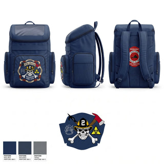 Gear Bag, Roanoke City, Fire Department, Teamtime, Team time, sublimation, custom sports apparel, team uniforms, spirit wear, spiritwear, sports uniforms, custom shirts, team store, custom team store, fundraiser sports, apparel fundraiser