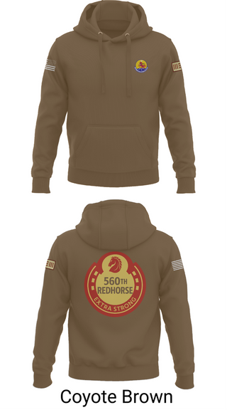 Hoodie, 560th Redhorse Unit, , Teamtime, Team time, sublimation, custom sports apparel, team uniforms, spirit wear, spiritwear, sports uniforms, custom shirts, team store, custom team store, fundraiser sports, apparel fundraiser