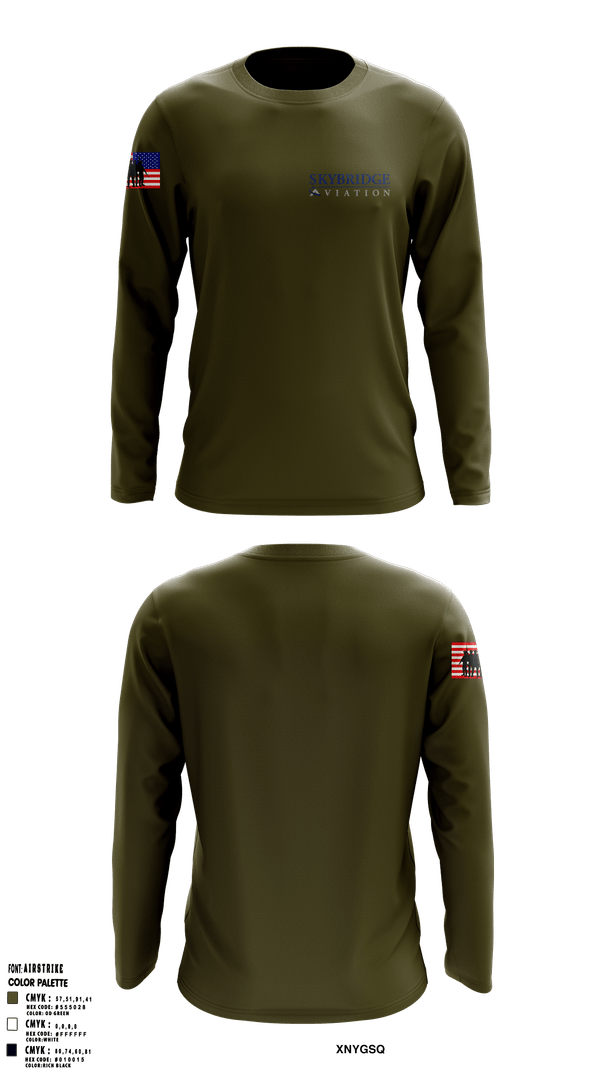 Long Sleeve Performance Shirt, SkyBridge Aviation, , Teamtime, Team time, sublimation, custom sports apparel, team uniforms, spirit wear, spiritwear, sports uniforms, custom shirts, team store, custom team store, fundraiser sports, apparel fundraiser