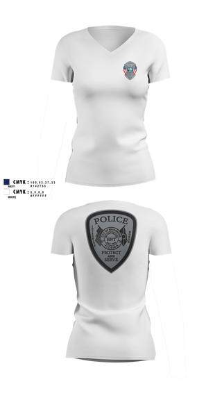 Womens Short Sleeve Vneck Shirt, Bradenton Police HNT, , Teamtime, Team time, sublimation, custom sports apparel, team uniforms, spirit wear, spiritwear, sports uniforms, custom shirts, team store, custom team store, fundraiser sports, apparel fundraiser