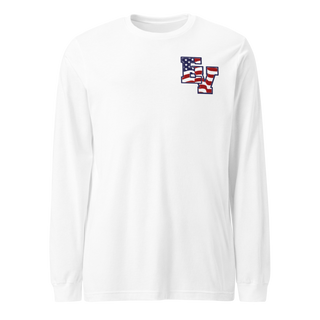 Patriots Unisex Long Sleeve Tee | Bella + Canvas 3501