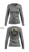 Medtex services 25967692 Women's Long Sleeve V-neck Shirt - 21