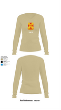 1/84 FA 19673398 Women's Long Sleeve V-neck Shirt - 81