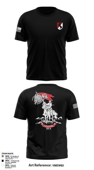 Old School Cotton Feel Shirt, 58th CEC-A, Army, Teamtime, Team time, sublimation, custom sports apparel, team uniforms, spirit wear, spiritwear, sports uniforms, custom shirts, team store, custom team store, fundraiser sports, apparel fundraiser