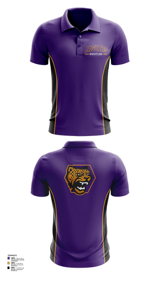 Short Sleeve Performance Polo, Jag highschool jaguars, Wrestling, Teamtime, Team time, sublimation, custom sports apparel, team uniforms, spirit wear, spiritwear, sports uniforms, custom shirts, team store, custom team store, fundraiser sports, apparel fundraiser